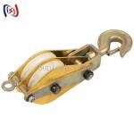 Transmission Line Stringing Tools Insulated Nylon Sheave Hoisting Tackle for sale
