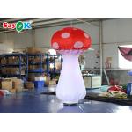Custom LED Inflatable Mushroom Model For Event / Party Decoration