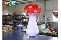 China Custom LED Inflatable Mushroom Model For Event / Party Decoration supplier