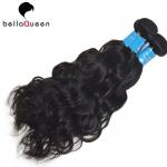 Natural Black Water Wave 100% Brazilian Human Hair Bundles For Hair Extension for sale