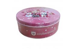 China Customized Food Grade Biscuit Tin Box Packaging Silk Printing supplier