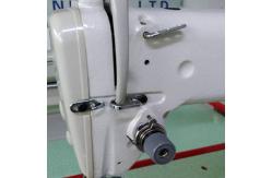 China Double Needle Shoe Sewing Machine energy saving Footwear Sewing Machine supplier