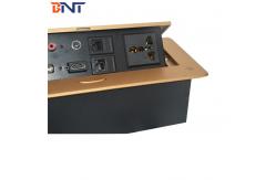 China 30cm Cable Pop Up Power Socket Desk Mounted Universal Wiring Electrical supplier