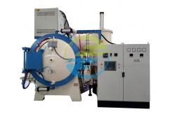China Maximum Dimensions Ф400×400mm Vertical Vacuum Diffusion Bonding Furnace Vacuum Furnace HJ-VF002 supplier
