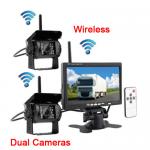 Wireless Vehicle Reversing Systems Vehicle Backup Camera Kit 7 Inch 420 TVL for sale