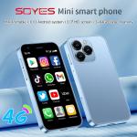 3+64GB Type C Dual SIM Small 4G Mobile Phones XS16 3.0''Android 10.0 Quad Core 2000mAh for sale