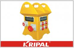 China Industrial Portable 3 Phase Power Distribution Box Maintenance IP44 / IP65 supplier