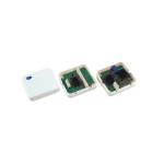 Easy Install Data Point Faceplate , Single / Dual Port Ethernet Surface Mount Box for sale
