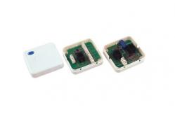 China Easy Install Data Point Faceplate , Single / Dual Port Ethernet Surface Mount Box supplier