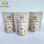 Pa 1.5c 80mic Kraft Paper Ziplock Bag Vmpet Laminated Nut Packaging Bags for sale