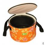 Round Insulated Lunch Bag Outdoor Round Cooler Bag for sale