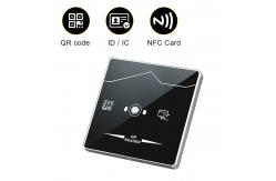 China Tempered glass QR Code Reader Access Control Wiegand Proximity Card Reader supplier