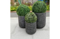 China Customed Fiber Clay Planter For Gardening Needs And Affordable supplier