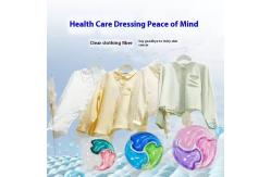 China OEM Custom 15g Large Weight Three-Chamber Deep Stain Removal Laundry Detergent Pods supplier