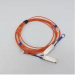 Orange 40GbE QSFP+ Active Optical Mellanox DAC Cable Ethernet MC2210310-015 15M for sale