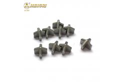 China TC Cemented Carbide Cutting Tips Carbide Cross Tips supplier