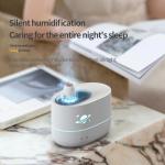 Aromatherapy Rocket Fire Flame Humidifier With Auto Shut Off 8 Hours Working Time for sale