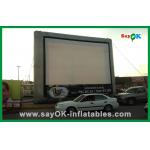 Outdoor Inflatable Movie Screen On The Road Inflatable Projection Screen for sale