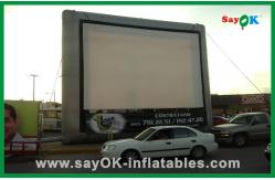 China Outdoor Inflatable Movie Screen On The Road Inflatable Projection Screen supplier