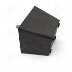 Wood Grain Plastic Sofa Legs Black Sofa Foot Pads Thickened Plastic Feet