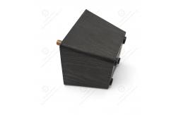 China Wood Grain Plastic Sofa Legs Black Sofa Foot Pads Thickened Plastic Feet supplier