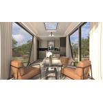 Mobile Prefabricated House For Hotels White Or Customized Space Capsule Design