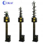 Vehicle Mounted 20m Telescoping Antenna Pole For Electric Light Camera for sale