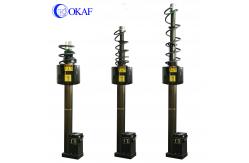 China Vehicle Mounted 20m Telescoping Antenna Pole For Electric Light Camera supplier