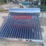 200L Vacuum Tube Solar Water Heater Stainless Steel Low Pressure Solar Collector for sale