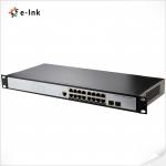 Enterprise L2 Managed Ethernet Switch 16 Port 1000Mbps RJ45 To 2 Port 100/1000X SFP for sale