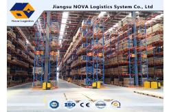 China Galvanized Teardrop Pallet Rack Steel Q235 supplier
