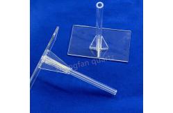 China High Temp Laboratory Quartz Glass Tripod Corrosion Resistant supplier
