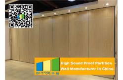 China 85mm Movable Sound Proof Aluminum Partition Wall For Office And Restaurant supplier