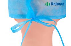 China Unimax Medical SMS Disposable Non Woven Cap with Ties ISO13485 supplier