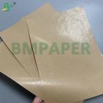60g Machine Glazed 1 Side Stripped Brown Kraft Paper For Pouches