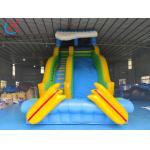 4x8x8m Commercial Inflatable Slide Inflatable Dry Slides Outdoor for sale