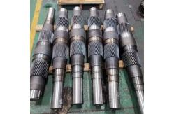 China AISI 8620 Steel Transmission Double Helical Gear Shaft For Sludge Pump supplier