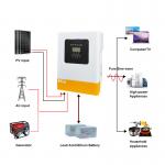 GM Wholesale 6.2KW Solar Hybrid Inverter On/Off Grid Hybrid Inverter 120A MPPT Pure Sine Wave 48V 6.2kw Hybrid Solar Inverter for sale