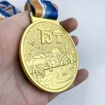 Custom Medal Engraving 3D Sailing Medal With Logo Printed