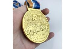 China Custom Medal Engraving 3D Sailing Medal With Logo Printed supplier