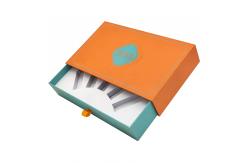 China Custom Logo Wholesale Rigid Cardboard Drawer Gift Packaging Box With Eva Foam Insert supplier