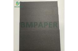 China Moisture Proof 1.1mm 1.2mm Black Paperboard Recyclable Cardboard Box Material supplier