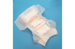 China Custom Pull Up Diaper Pants PE Backsheet Disposable Overnight Newborn Diapers supplier