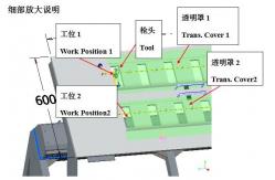 China Customized Automatic Cable Tie Tool AC220V 50 / 60Hz Electrical Powered With Robot Arm supplier