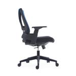 Modern MID Back Ergonomic Mesh Back Fabric Seat Swivel Office Game Chair