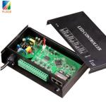 4096 pixels Salve DMX LED Controller H802RA 4 Ports Aluminum Alloy Material