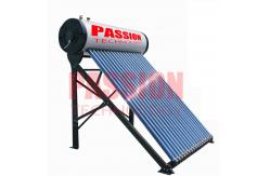 China 250L Compact Pressurized Evacuated Tube Integrated Solar Water Heater for Home supplier
