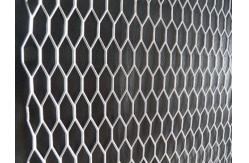 China Isosceles Fancy Hexagonal Steel Mesh，4mm Equivalent Stem Diamond Shape Metal Mesh supplier