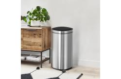 China Touchless Intelligent Smart Sensor Bin Trash Can Stainless Steel Sustainable Household supplier