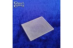 China Custom Scratch-Resistant Tempered Linear Glass Sheets For Diffusing Light supplier